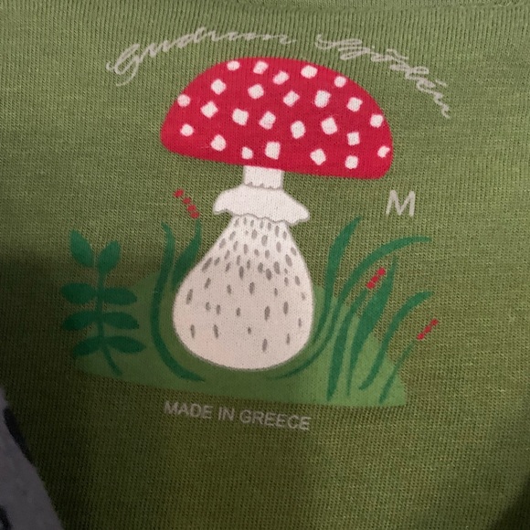 Gray Patterned Long Sleeve Top - Picture 4 of 10